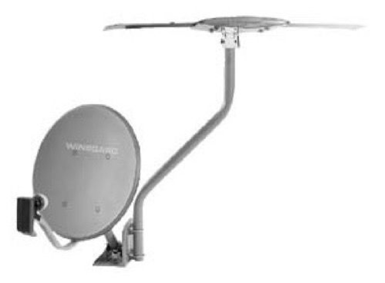 Winegard DS-1000 Antenna Mount Off-Air Satellite Universal Home TV Base DS1000 Universal Mounting Support, Signal Outdoor Offset Rooftop Adapter, Part # DS-1000