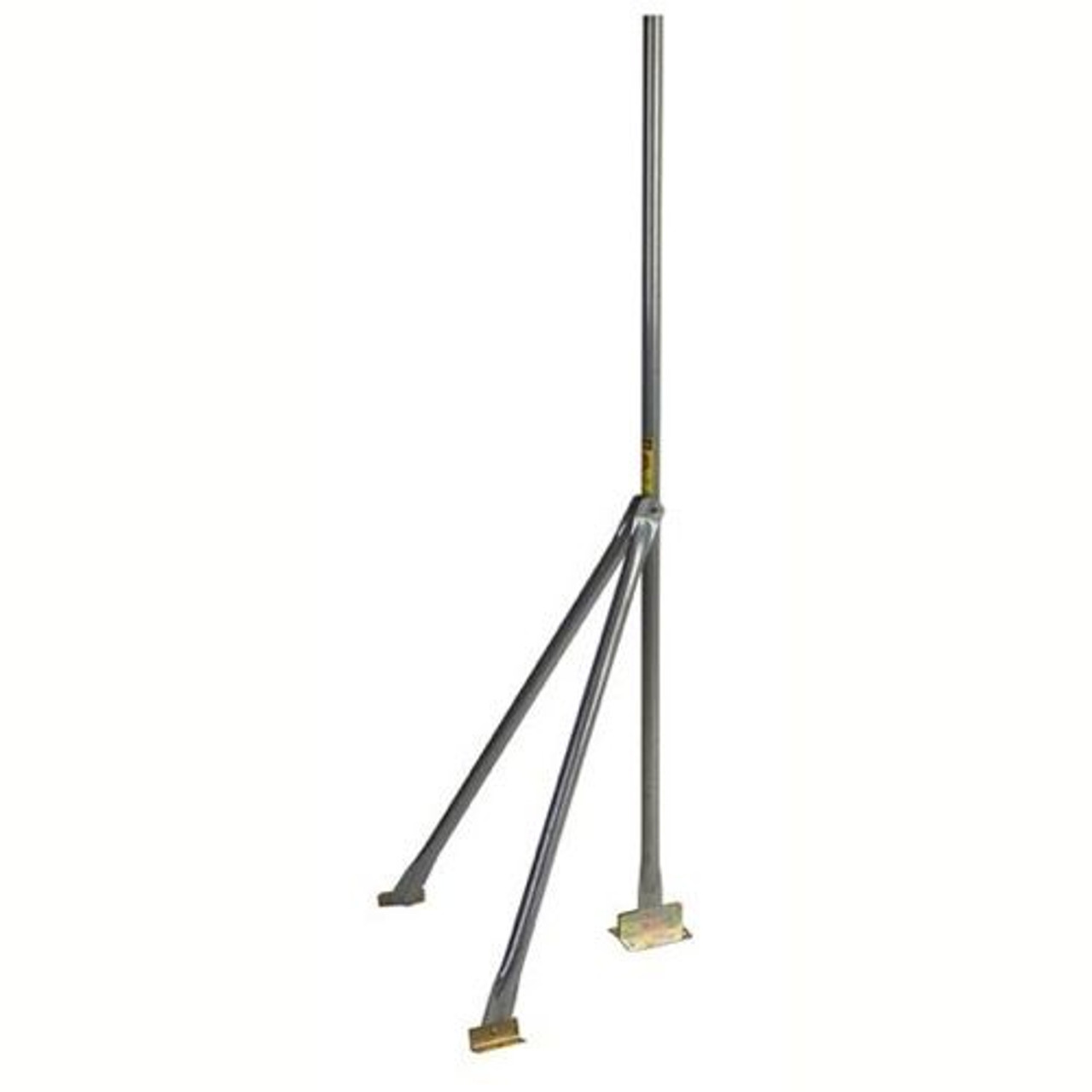 Channel Master 4834 5' FT Tri-Mast TV Antenna Mount CM4834 Tripod Socket-Lock Trimast Outdoor Off-Air UHF VHF Wireless Cable Signal Rooftop Peak / Slope Mast Pipe 1 Leg of Base Combo Support Sloped