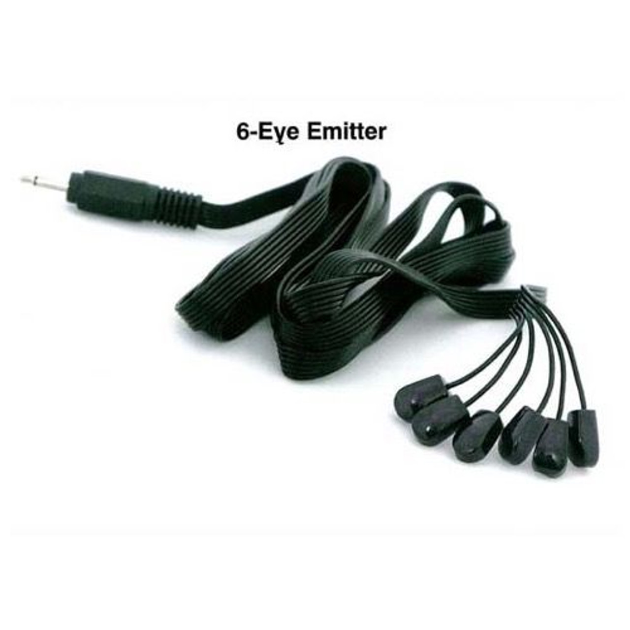 Next Generation 6 Eye Head IR Emitter Cable Tether Cord Infrared Six Eye Emitter Remote Control Signal Extender for Around the House TV Audio Video Extenders, SB7AAA, LRRX, Part # ATHAAA