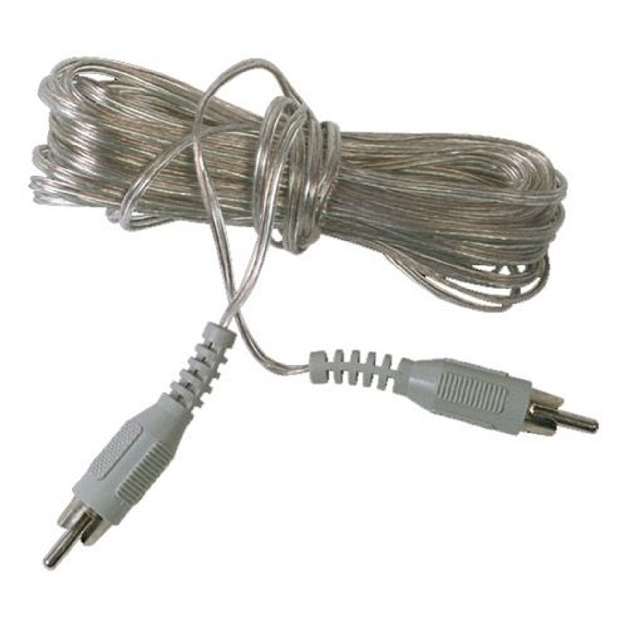 Eagle 62100 RCA Speaker Cable 24 GA 20' FT RCA Plug Connecter Each End Audio Signal Stereo Extension Component Jack Connectors, Part # 62100