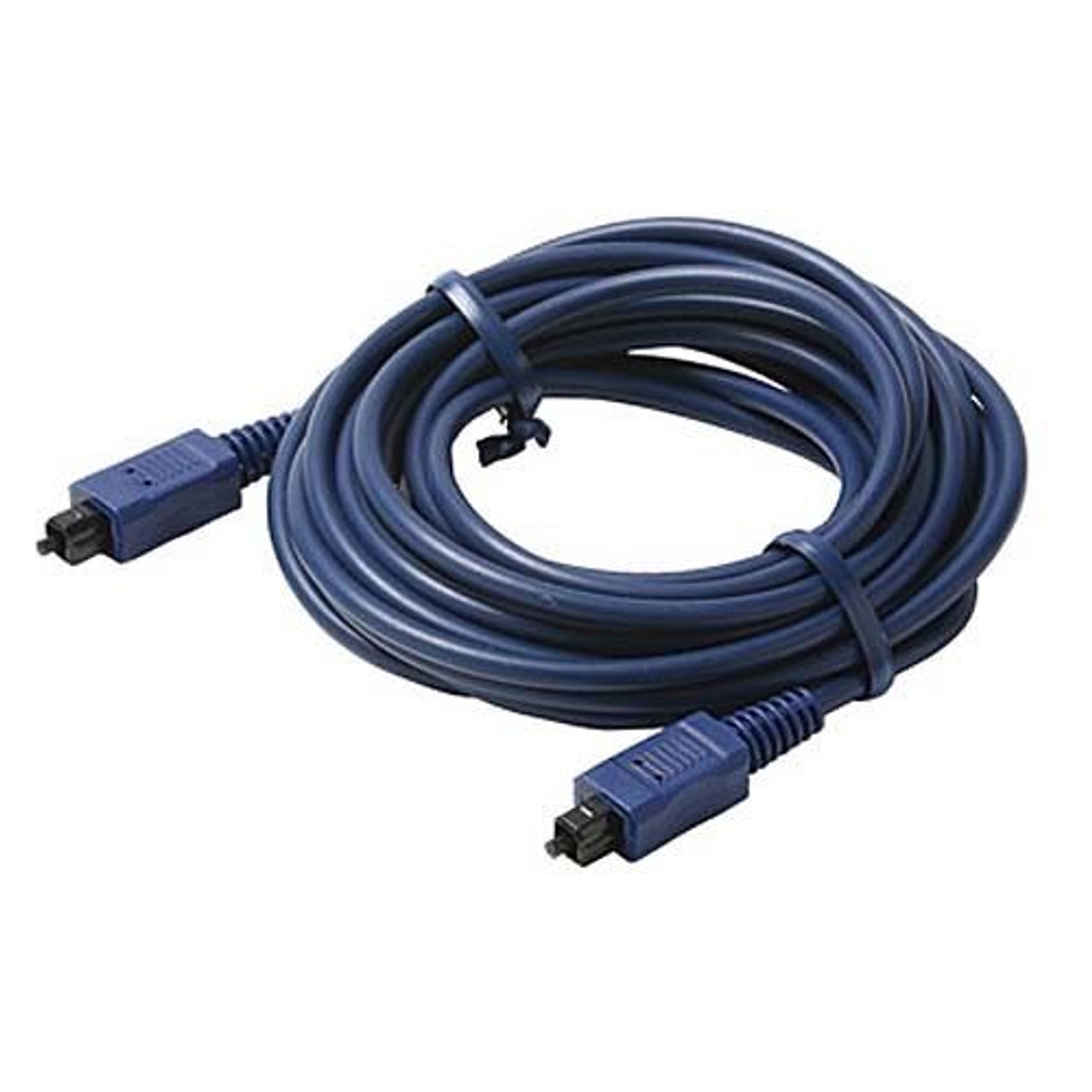 Steren 260-012 Optical Digital Audio Cable 12' FT 5.1 Audio TosLink Premium Cable Dolby DTS Connection TV A/V Component Output / Input Hook-Up Jacks, Part # 260012