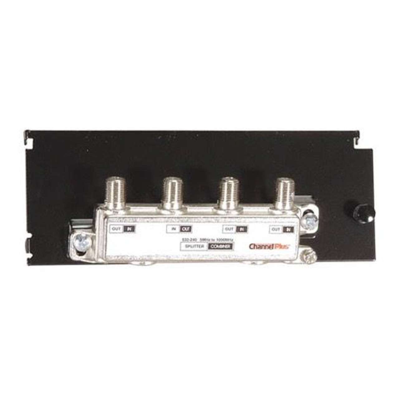 Open House H803 3-Way Splitter / Combiner Hub CATV Antenna HDTV Grid Mounted Distribution Hub, Distributes Signals to 3 Locations with its High Quality On-Board Splitter, Part # H-803
