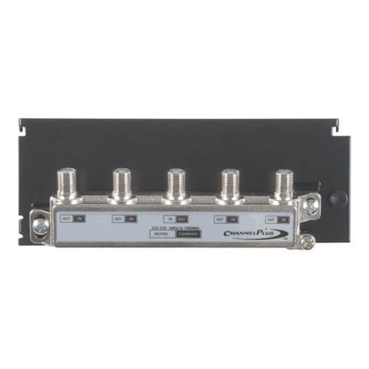 Open House H804 4-Way Balanced Splitter / Combiner Hub CATV Antenna Linear HDTV Grid Mounted Distribution Hub