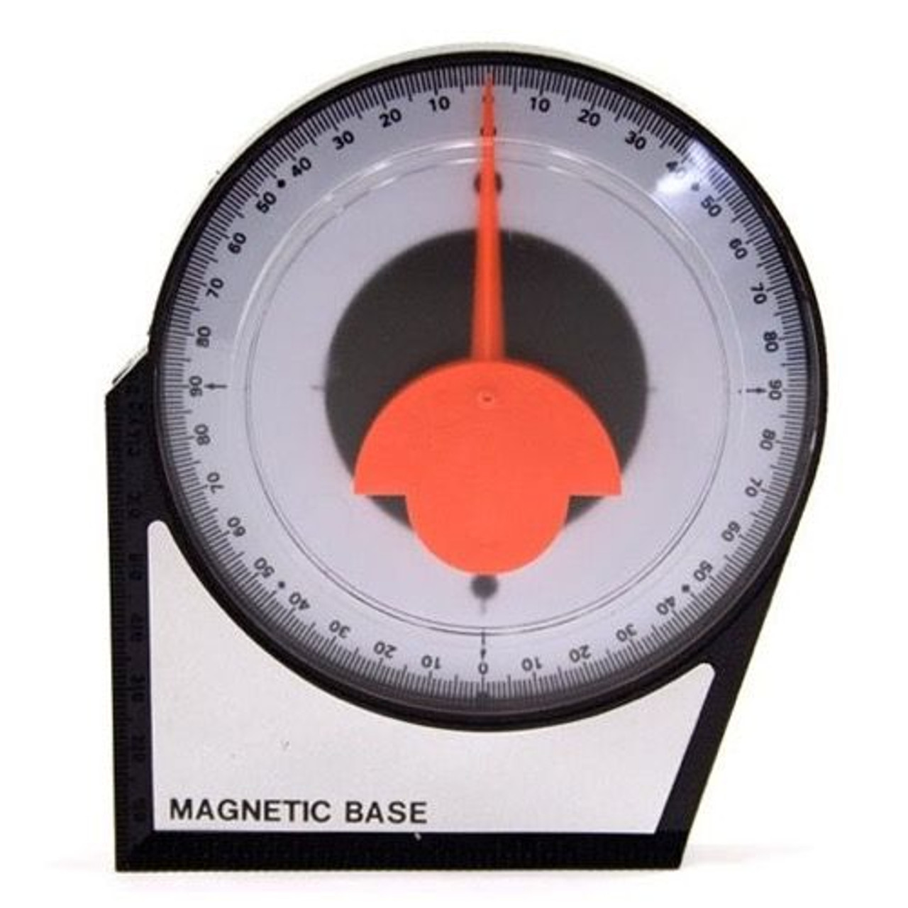 Perfect Vision Protractor Angle Finder 4" Diameter Elevation Meter Vertical Angle Inclinometer Tool Degree Alignment Pitch Satellite Dish TV Antenna