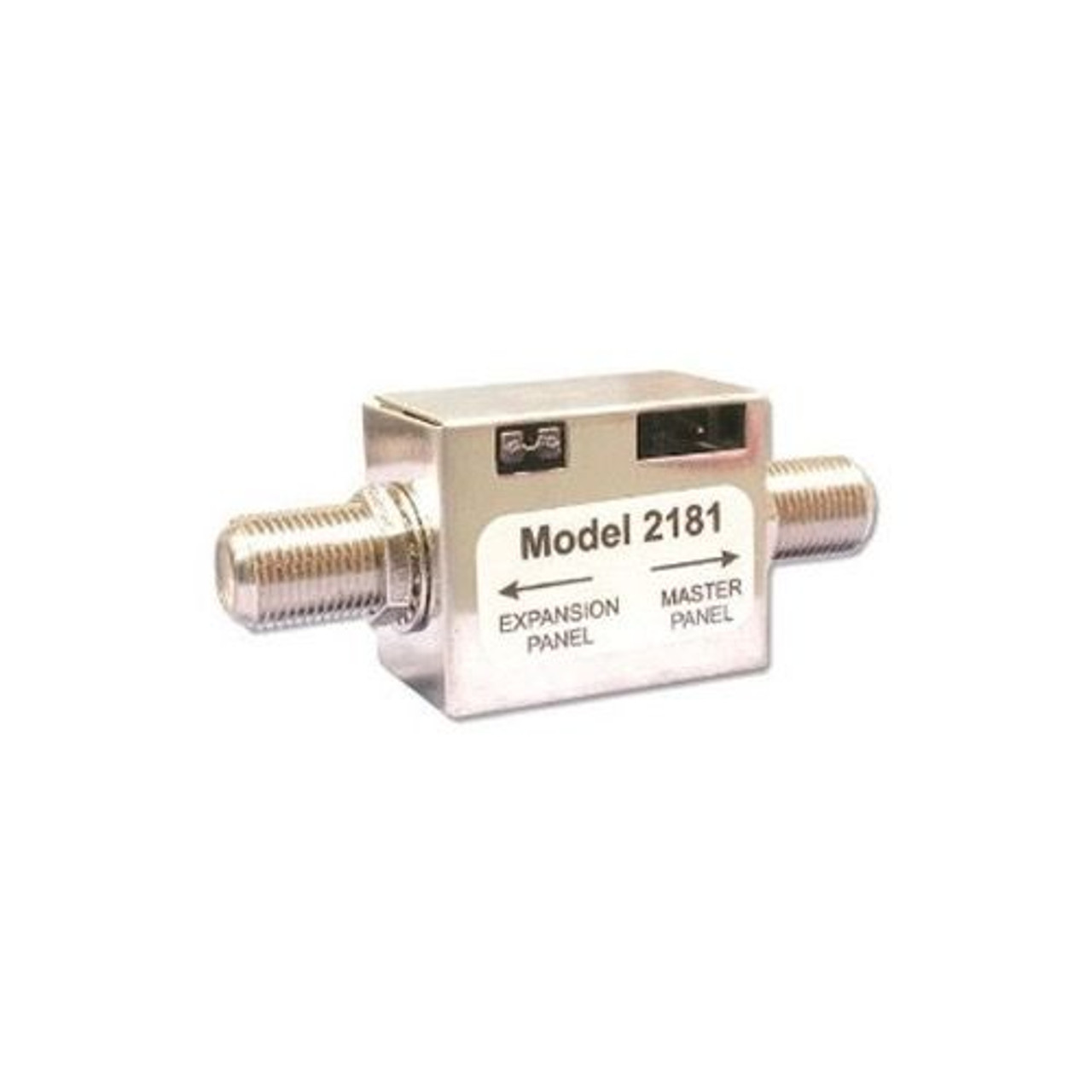 Linear 2181 I/R Expander Module Coaxial Cable Expansion IR Coupler Compact In-Line Design IR Signal Coupler to Send IR Control Signals from Master to Slave RF Distribution Amplifiers, Part # 2181