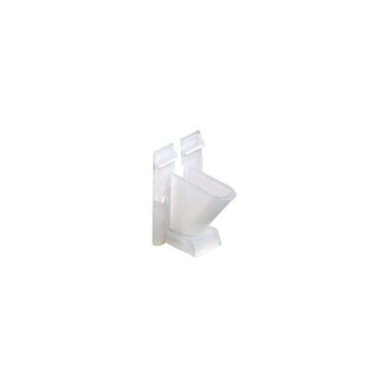 Steren 200-954CL Vertical Vinyl Siding Cable Clips 100 Pack Clear White Coaxial Home Exterior TV Video Signal Coaxial Line Aluminum Snap-In Support Fastener RG59 RG6, Part # 200954-CL