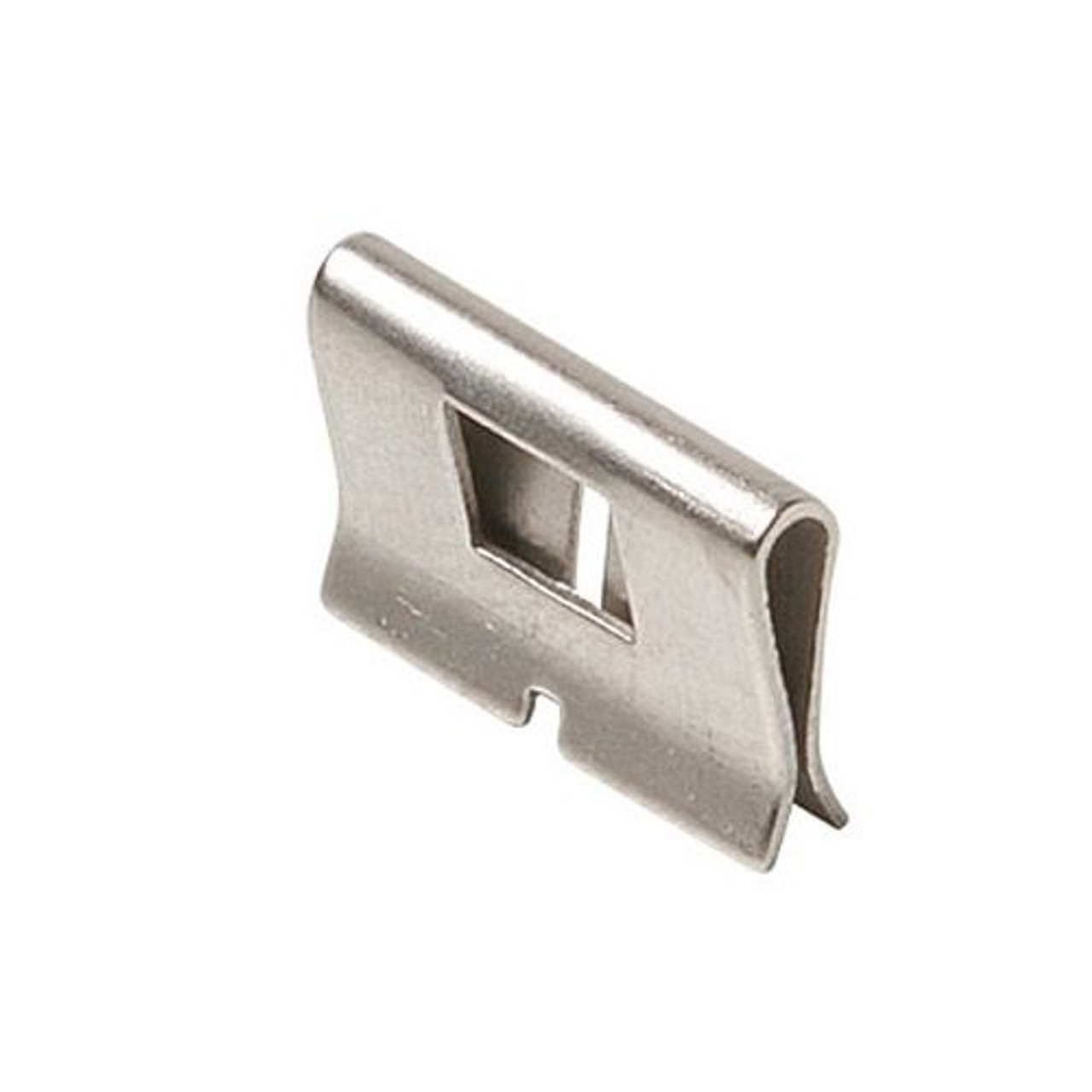 Steren 310-372 Bridging Clip for 66-IDC Wiring Blocks Voice / Data Modular Telephone 66-IDC Split Block Wiring Clip 1/2" W x 1/3" H Reusable for Wire Changes Nickel Plated Brass Construction, Commercial Grade, Part # 310372