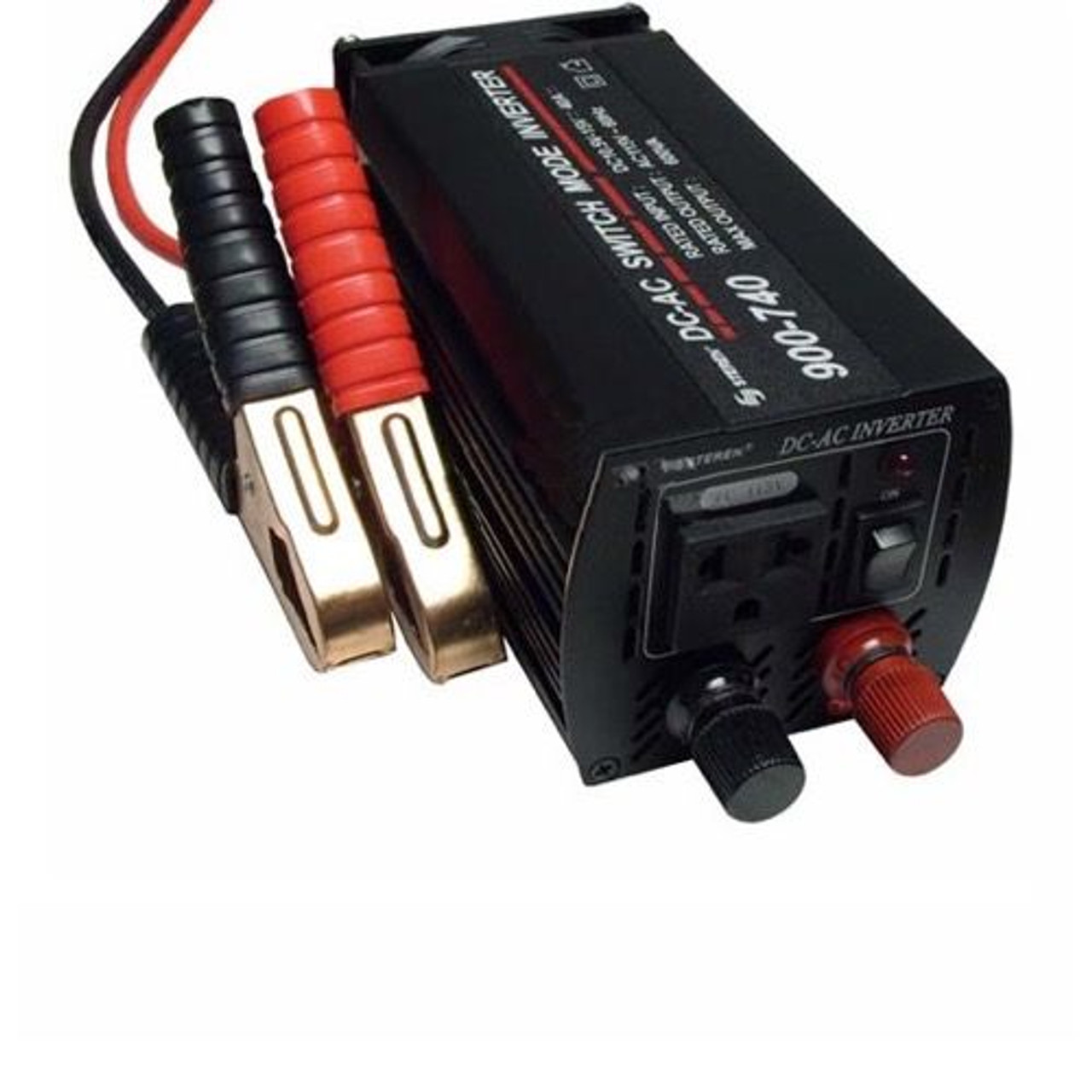 Power Invertor CPI 480 Watt DC to AC Continuous 600 Watt Peak Power Power Inverter System Convert 12 VDC to 110-117 VAC Auto Shutoff Thermal Circuity Direct to Battery