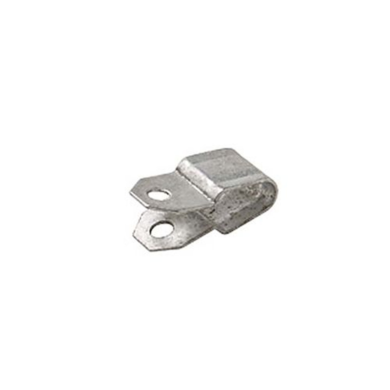 Steren 400-530 Steel E-Drop 50 Pack Cable Clip Metal Clamp Coaxial Wire for Overhead Drop Installation Secure to Wood or Masonry, Galvanized E-Drop Coaxial Cable Clip Wire Strap Holder Fastener, Part # 400530