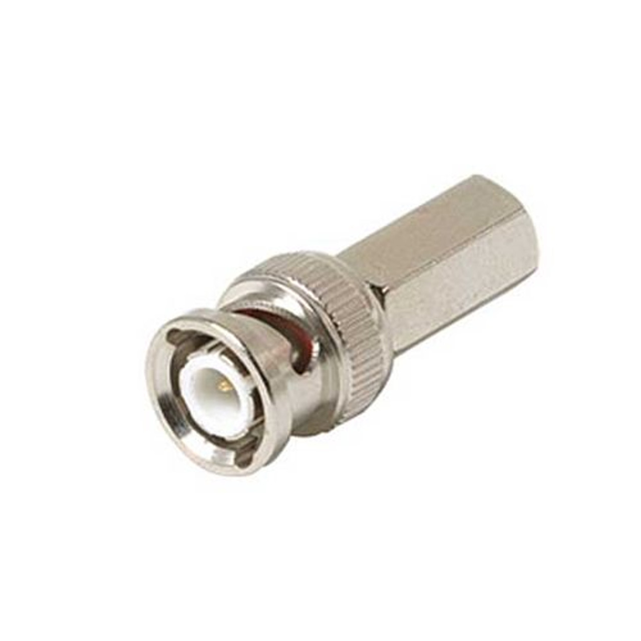 Steren 200-142-10 Twist-On RG59 BNC Connectors Male Twist-On Coaxial Adapter RG-59 Connector One Piece Design Audio Video Data Signal Component Device Communication 10 Pack, Part # 200142-10