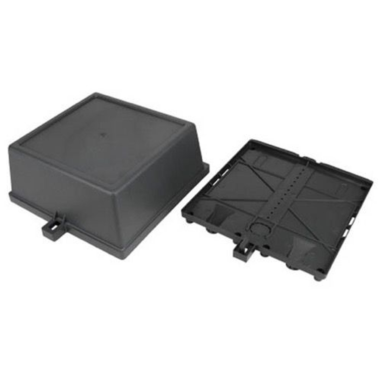 DirectTV Satellite Multi-switch PVC Enclosure Box 9.5H 9.5W 4.75D Outdoor DIRECTV Junction Heavy Duty Plastic Cable Service Weather Resistant Devise for Component / Electrical Wire Connector / Satellite Dish Multi Switch Cover