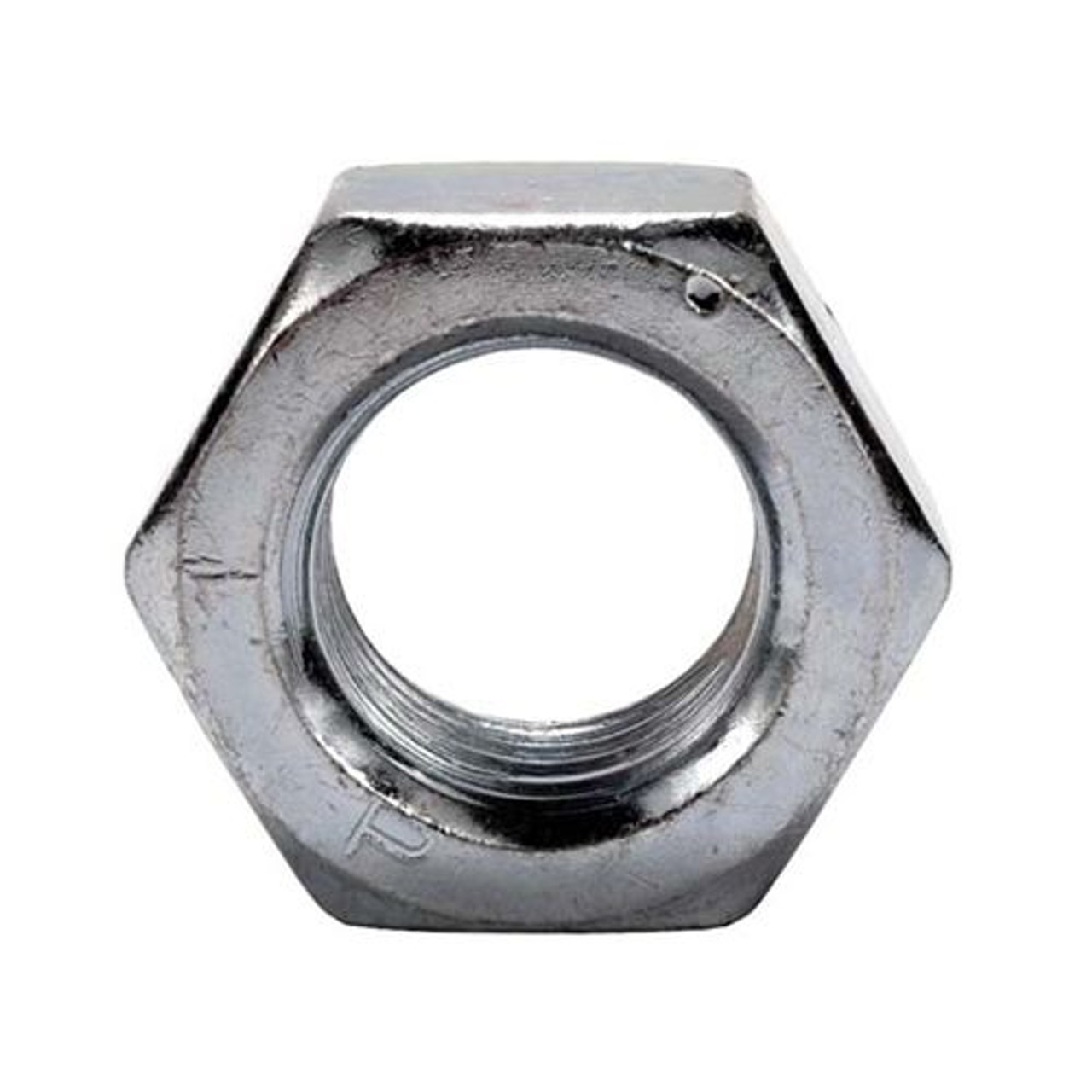 Eagle Hex Machine Nut Coarse Zinc Plated Steel 1/4-20 Wrench 7/16" Inch Height 7/32" Inch Screw 100 Pack