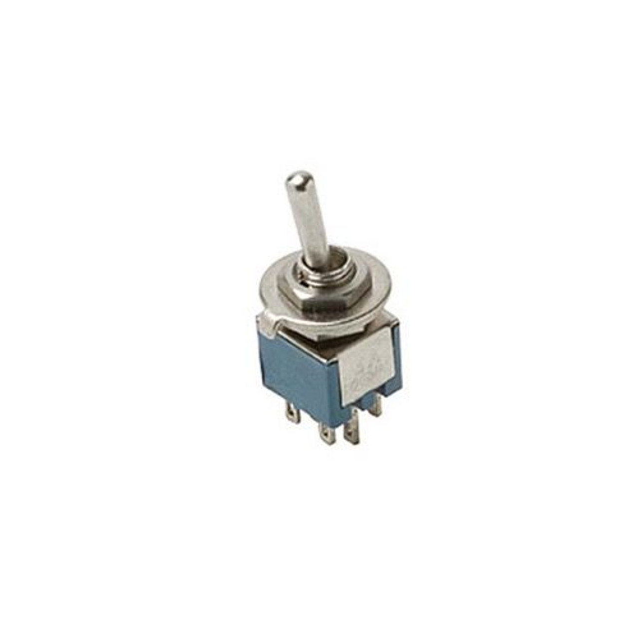 Steren 450-210 Toggle Switch SPDT On-On Sub Mini 3 A0mp Toggle Switch 3 Amp 125 VAC Solder Terminal Brass Silver Contacts Bat-Handle Panel Mountable, Part # 450210