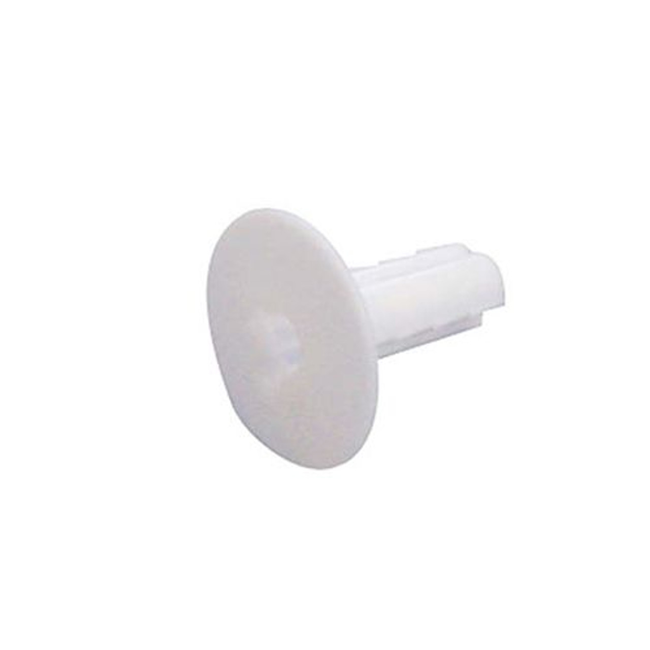 Eagle Feed Thru Wall Bushing White Coaxial 100 Pack With Ground and Messenger Knock Out 7/16" Feed Thru Plug Single Audio Video Speaker Data Wire Organizer Protector