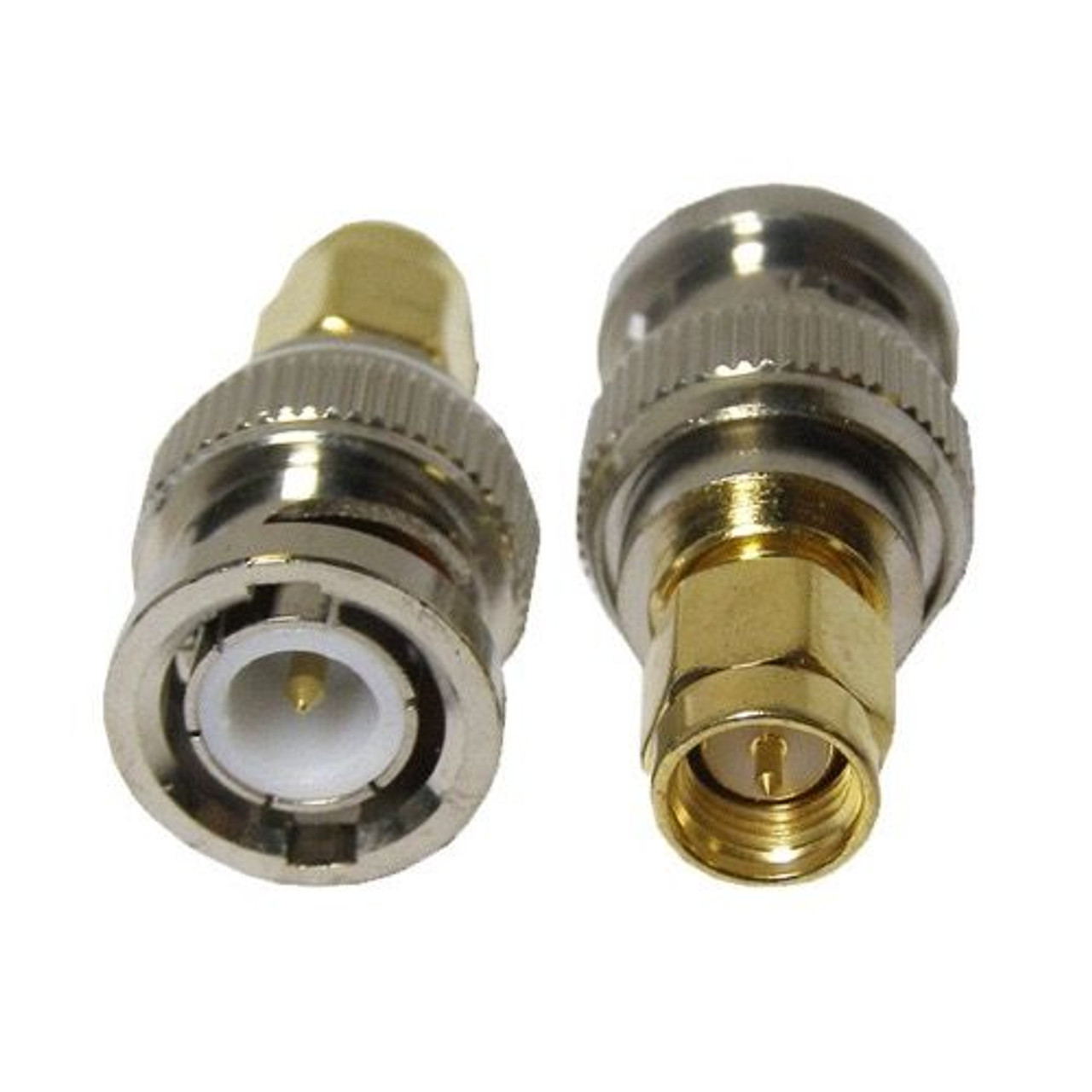 Eagle WF6028 SMA Male to BNC Male Adapter Gold Adapter Connector Gold Plated Contacts Commercial Grade Adapter Connector SMA Series Component Adapter