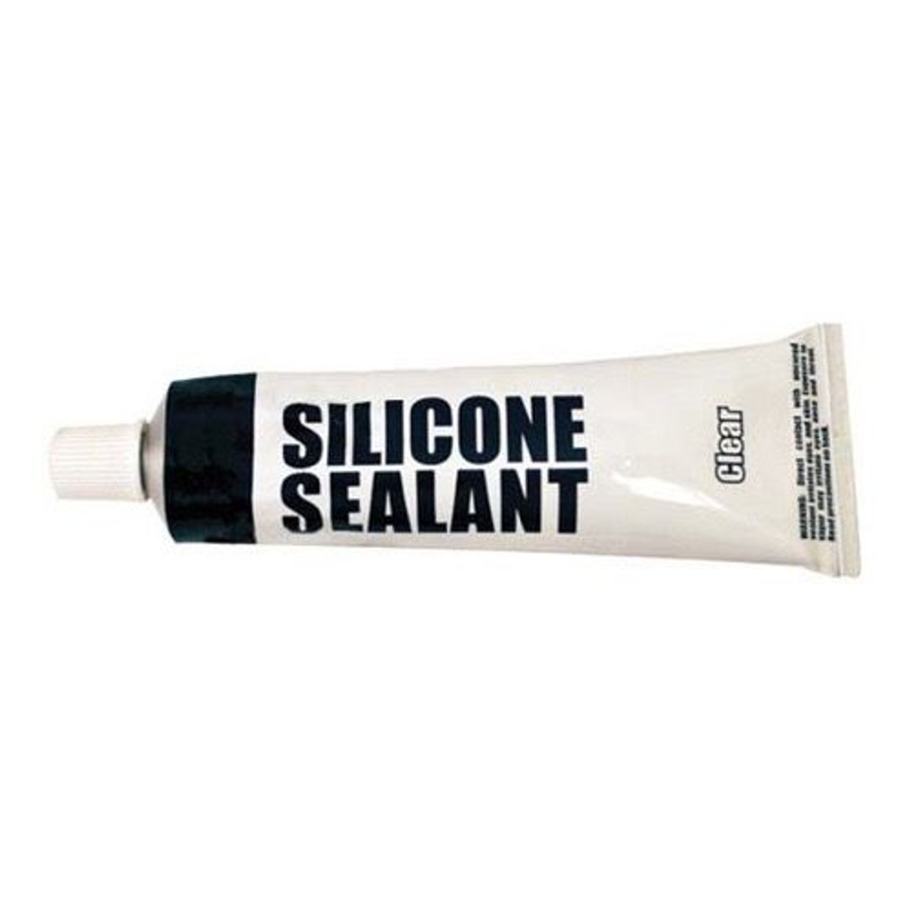 Perfect Vision RTV Silicone Sealant 3 oz Tube SG3-P1 Clear Rubber Waterproof Tube Adhesive Outdoor Off-Air Audio Video TV Antenna Satellite Dish Coax Cable F Connector Weatherproof Fitting Bonding Flexible Filler