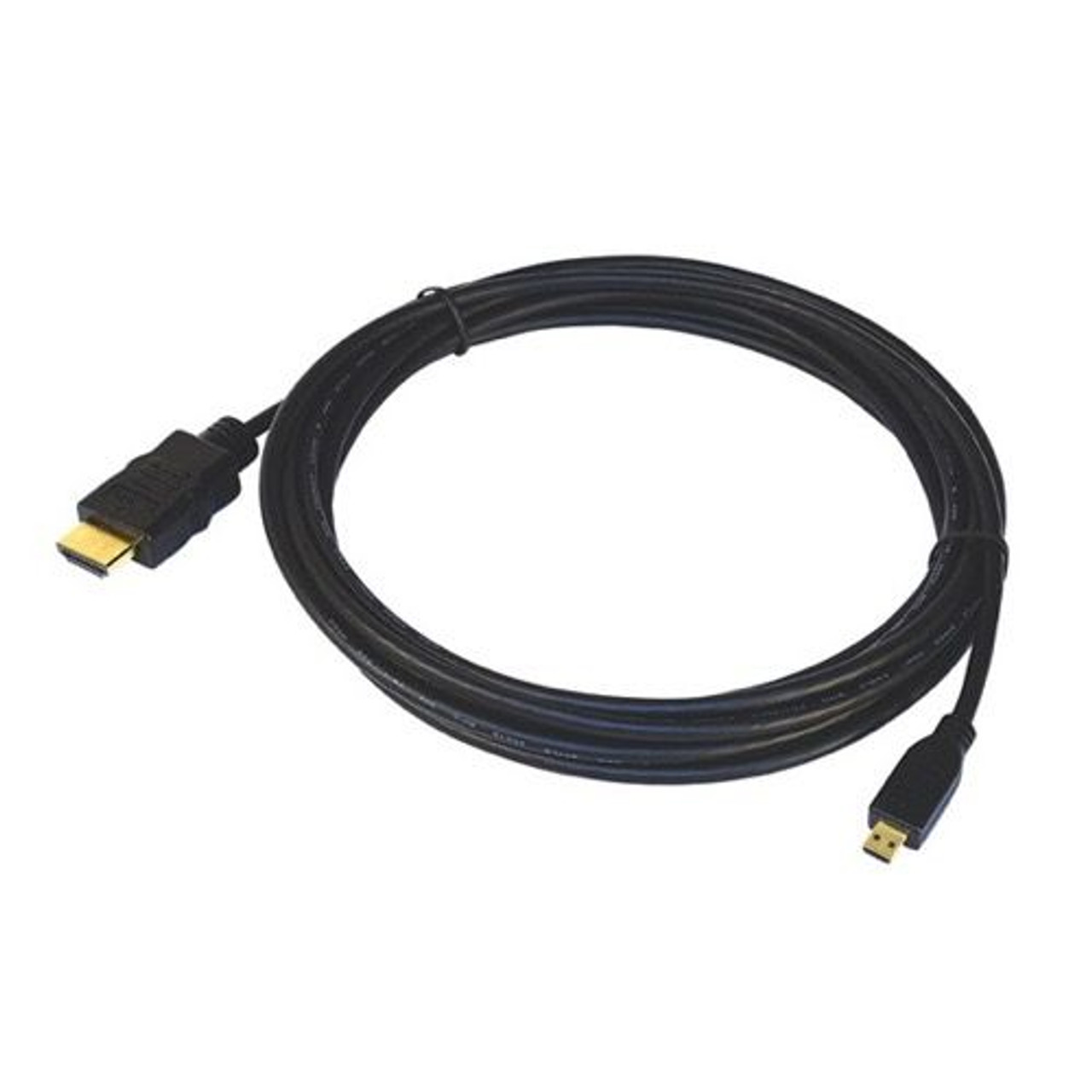 Steren 517-426BK 6' Ft HDMI Male to HDMI Micro Male Cable Digital Audio Video 1.4v 34 AWG Cable Pigtail Audio Video Smartphone To TV HDTV to Phone MicroHDMI to HDMI Cable