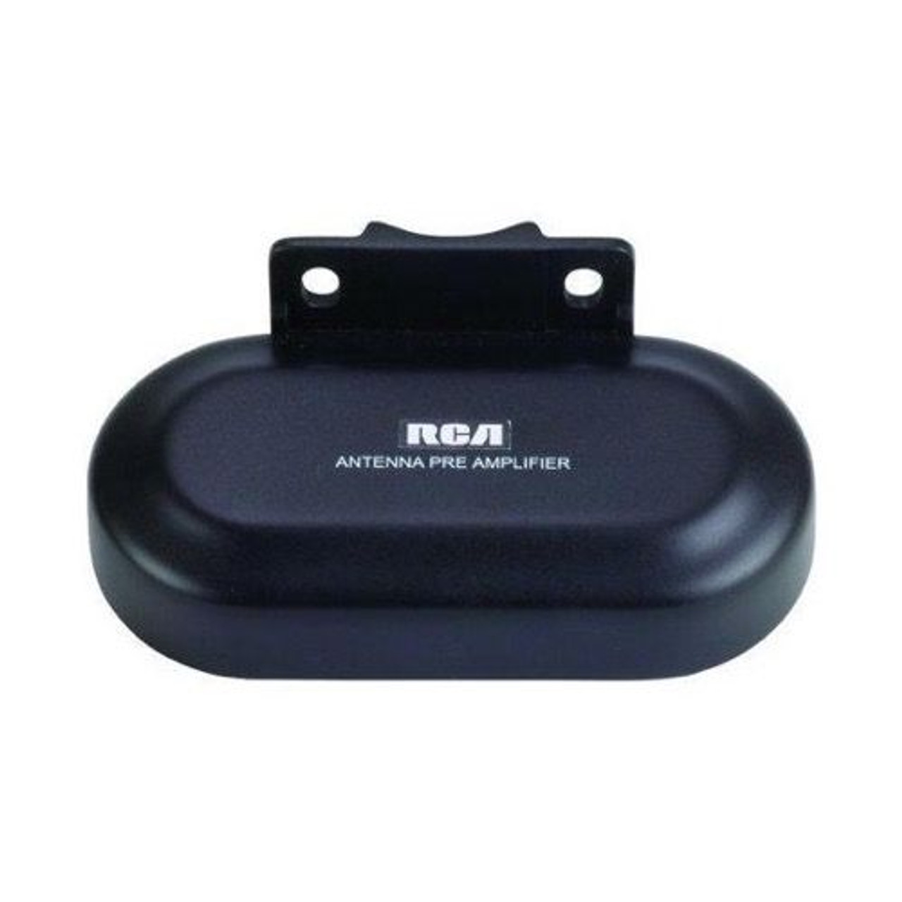 RCA TVPRAMP12E Digital Preamplifier for Outdoor Antenna FM VHF UHF 16dB Gain VHF 22dB Gain UHF Single Input Amplified