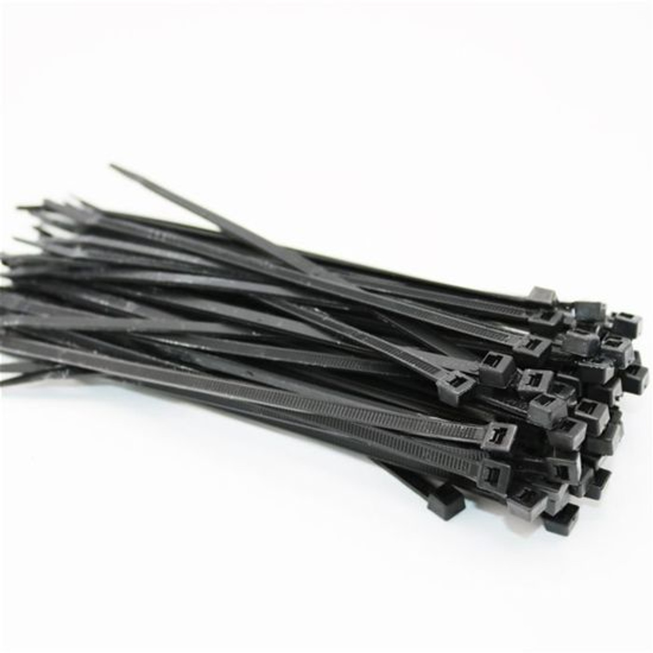 Eagle 7 Inch Cable Ties Black 50 Lbs Rated 100 Bag