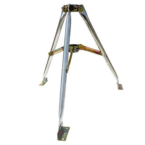 Eagle 2' FT Antenna Tripod Mount Mast Up To 2 1/8" O.D. To 1 1/4" Diameter  Support Roof Top TV Portable Off-Air Signal 2 1/8" to 1 1/4" Mast Pipe Diameter DBS DSS Satellite Dish Steel Mast Pipe Rooftop Bracket
