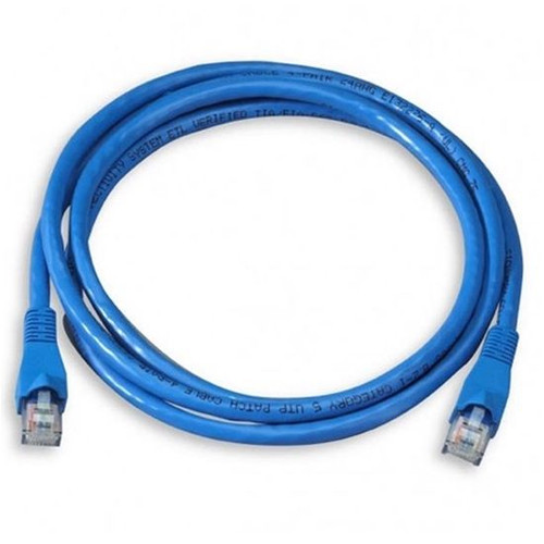 Eagle 7' FT CAT5e Patch Cord Cable Blue Snagless Ethernet RJ45 23 AWG Copper 350MHz Patch Lan Enhanced Category 5 Patch Cables RJ45 for High Speed Ethernet Data / Telephone Audio Signal, Blue