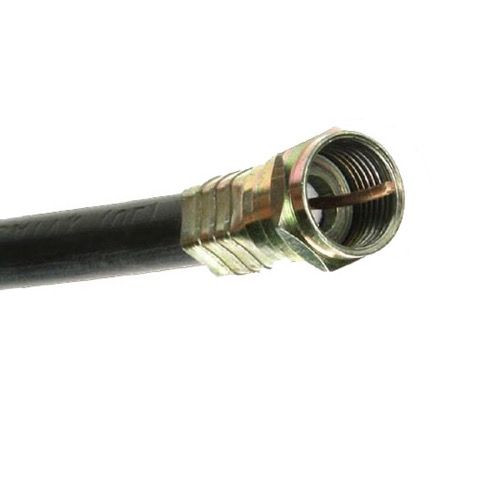 Summit RG6 Coaxial Cable with Gold F Connectors 20' FT RG6 75 Ohm Coax Cable Jumper Digital Satellite Dish TV Antenna Video Signal Distribution Line