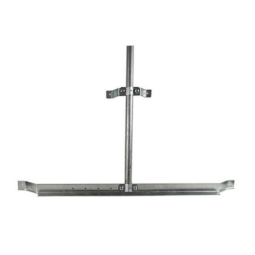 Channel Master 9030 Type Eave Gable Mount Adjustable Antenna Mast 45 - 60" Bracket Support 1 1/4" to 2" OD Pipe 36 x 5 x 3 Outdoor Off-Air TV Aerial Stand-Off Kit