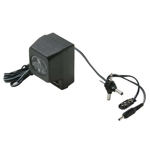 6 Volt Universal AC/DC Switchable Transformer Adapter 300mA 4 Multi-Plug Philips PH62061 Voltage Reducer