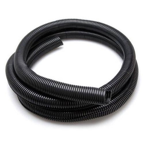 Eagle Split Flex Conduit Tubing 3/4" Inch Wide 10F Long Corrugated Cable Wire Management BlackTube Corrugated Split Tubing Organizer 10' FT  3/4" Wide Audio Video, Home Office