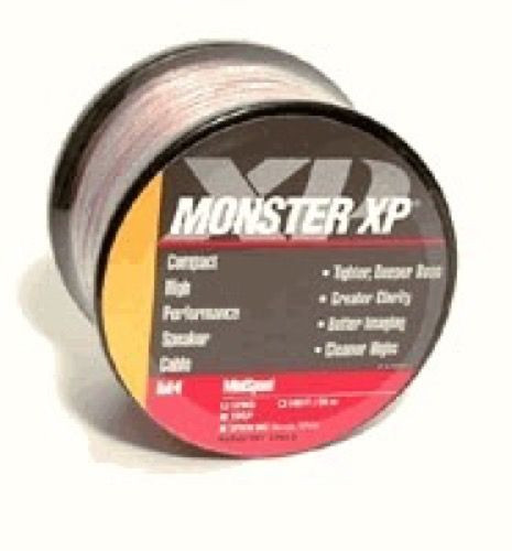Monster Cable XP-XPMS-20 MKII Bulk Speaker Cable Clear 20' FT 16
