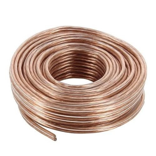 Eagle 40 ft 18 AWG GA Speaker Cable 2 Conductor Flexible Pure Copper Polarized Wire Stranded