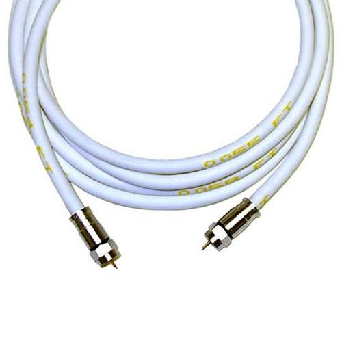 25' FT RG6 Coaxial Cable Monster SV-RG-6 CL RG-6 Jumper Coaxial Cable Digital 75 Ohm with Heavy Compression F Type Connectors, CATV Double Shielded HDTV High Resolution, UL Listed, High Flexibility, Part # SVRG6CL-25