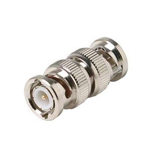 Eagle BNC Coupler Male to Male Adapter Coupler Plug Adapter Connector Inline Splice Male Barrel BNC Male to BNC Male Connector Video 1 Pack Signal Cable Joint Extender