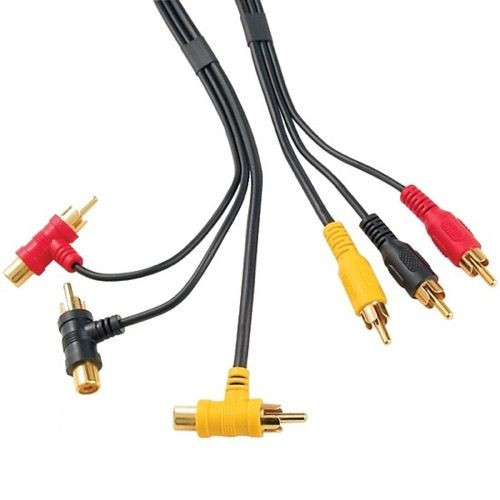 Linear 2743 Cable Set RCA Loop Thru Audio / Video Cable for 5500 Series Video Modulators, RCA Loop-Thru Cable Set Connection without Y Adapters, Part # CP2743