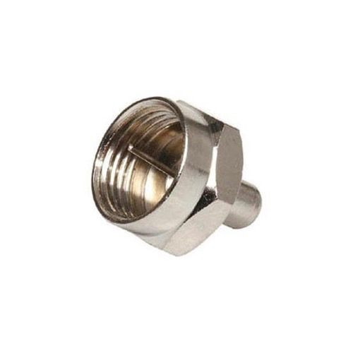 Pico F59T-HRC Premium F-Port Terminator Up to 3 GHz High Performance Connector 75 Ohm End Cap Digital Signal Line Connector Impedance Match Plug, Component Adapter, Part # F59THRC