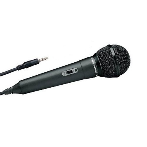 Steren 270-100BK Dynamic Microphone Unidirectional Multi-Purpose 8 FT Cord with 1/4 6.3 mm Cardioid Pattern Black Dynamic Shield Cable Black Finish, Part # 270100-BK