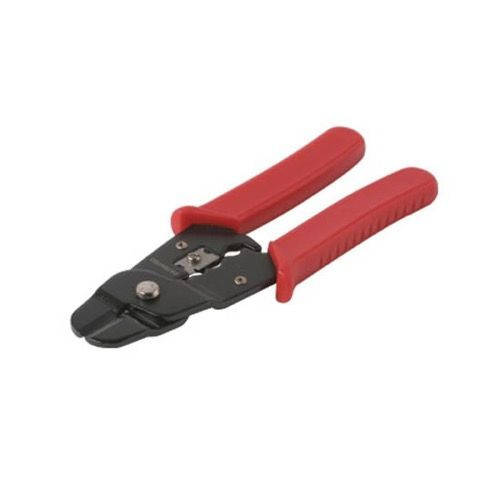 Steren 204-350 Coaxial Cable Cutter and Stripper for RG-6-58-59-62 Cable Tool Economy Crimping Connector Tool RG58 RG59 RG6 Type Plug Crimper for Coaxial Video CATV Round Crimp-On Plugs, Part # 204350