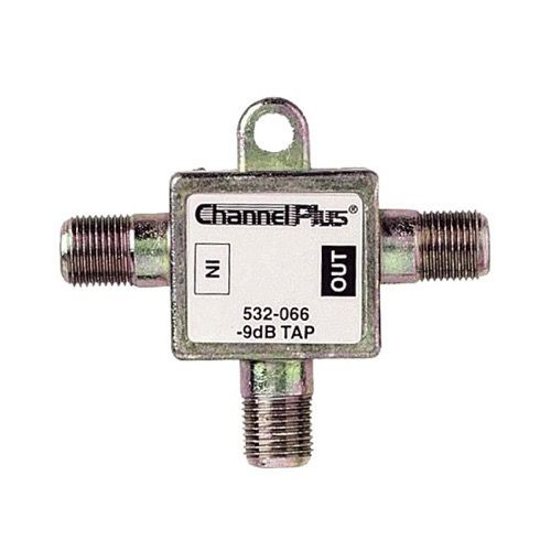 Linear 2509 9 dB Directional Tap 1 GHz Bandwidth Combiner 75 Ohm 1 Pack Signal Bandwidth Combiner 2 Way Splitter with 1dB Minimal Output Loss and 9db High Loss Signal Strength Adapter, Part # 2509