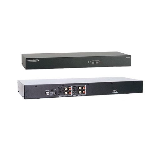 Channel Plus SVM-22 S-Video Stereo Modulator with I/R Control Full MTS Encoding 25 dB Output Signal Two Input S-Video Modulator Rack Mountable