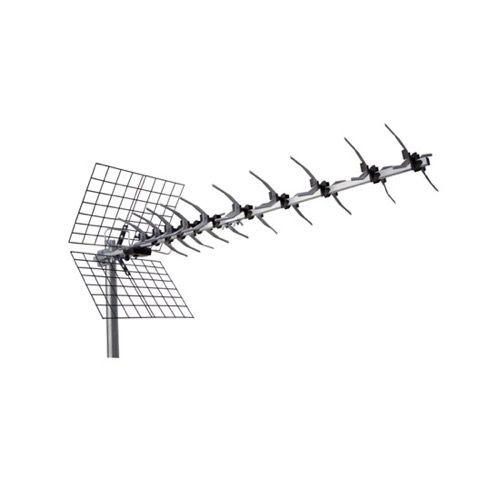Picture Perfect ANT-2104 UHF Yagi Antenna Digital Outdoor HDTV 47 Element Directional Ultra Clear Pre-Mounted 470 - 862 MHz Ch 21 - 69 Gain 11 - 15 dB High Gain Heavy Duty UHF HD Aerial