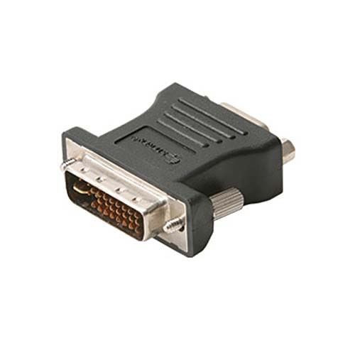 Steren 516-006 DVI Male to VGA Female Adapter HD15 M/F Cable Video Plug Adapter Gold Plated Contacts Pure Copper Premium Analog Resolution, Part # 516006