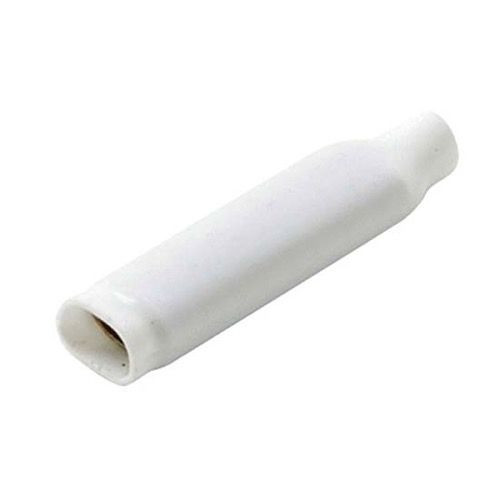 Steren 300-070 B-Wire Connector Bean Splice White Crimp Type Insulated Butt 19-26 AWG Solid Wire Copper Wire Modular Plug Splice, Sold as Singles, Part # 300070