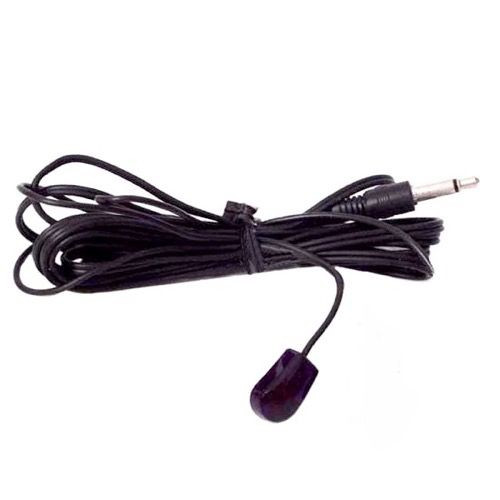 Eagle IR Emitter Single Infrared 1 Eye Head 6 FT Cable 3.5mm Mini MonoPlug 5 - 12 Volt Compatible Blaster Flasher for TV Audio Video Remote 6.5 FT