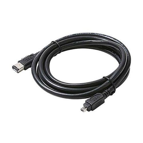 Eagle 6' FT FireWire Cable 4-Pin to 6-Pin IEEE 1394 Digital Cameras and Scanners IEEE1394 Hot Swappable Fire Wire Interconnect Cable Male to Male with Gold Plated Contacts, Premium Grade, UL Listed