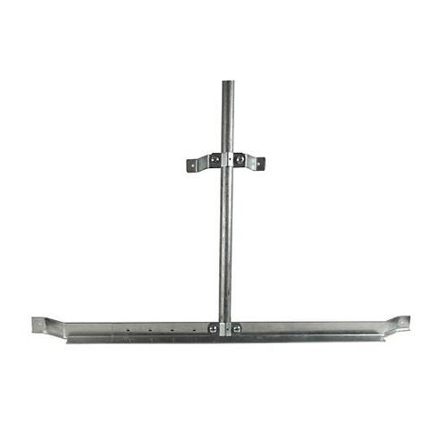 Eagle EZ 31 Antenna Mast Gable Eave Mount End Adjustable 45"-60" Inch 1 1/4" to 2" Inch O.D. 36 x 5 x 3 Satellite Gable End Antenna Heavy Duty Adjustable