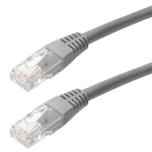 Steren 308-525GY 25 FT CAT5e Patch Cord Cable UTP Gray RJ45 Ethernet Network 350 MHz 24 AWG Copper Stranded Male to Male RJ-45 Enhanced Category 5e High Speed Ethernet Data Computer Gaming Jumper