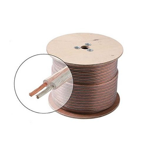 Steren 255-714CL 50' FT 14 AWG GA Speaker Cable Wire 2 Conductor Copper Polarized Bulk High Performance Sound Quality Oxygen Free Audio Speaker Cable Stranded Flexible, Part # 255714-CL