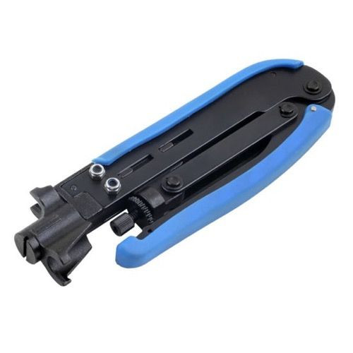 Eagle CT-200 Professional Compression RCA BNC Crimping Tool RG59 RG6 RG11 Quad Connector Commercial Grade Coaxial Pro Series Compression