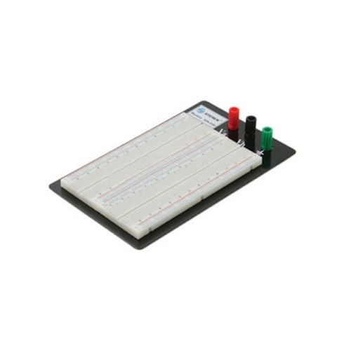 Steren 509-030 Solderless Breadboard TP 1680 Tie Point Protoboard 19-29 AWG Electronic Projects Test Reusable Prototyping ABS Polymer, Part # 509030