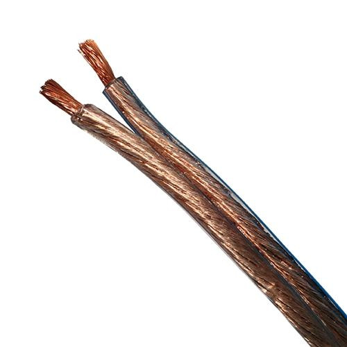 Eagle  50' FT 10 AWG GA Speaker Cable Wire 2 Conductor Copper Polarized Bulk High Performance Sound Quality Oxygen Free Audio Speaker Cable Stranded Flexible